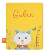 Protège carnet de santé chat botté (personnalisable)