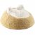 Variation Jaune, blanc du produit Pouf Yeti Honey de la marque Wigiwama