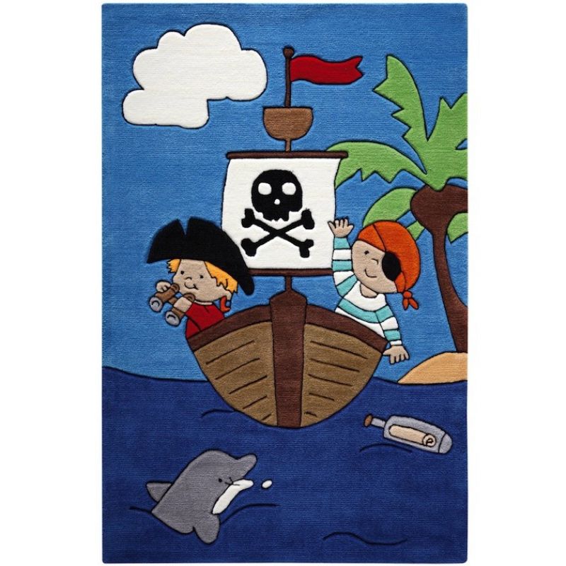 Tapis Pirate Kids (110 x 170 cm) Smart Kids
