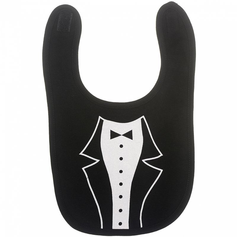 Bavoir smoking noir BB & Co