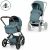 Variation Bleu orage du produit Poussette tout-terrain Talos S 2026 avec nacelle pliable Stormy Blue de la marque Cybex