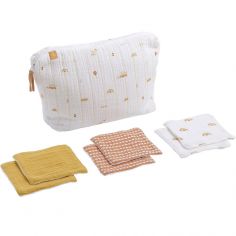 Trousse de toilette et 6 éponges Sunlight - Sauthon