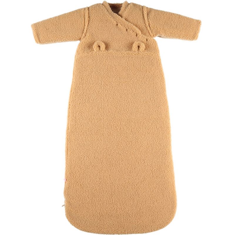 Gigoteuse chaude en sherpa Mix & Match camel TOG 2 (90-110 cm) Noukie's