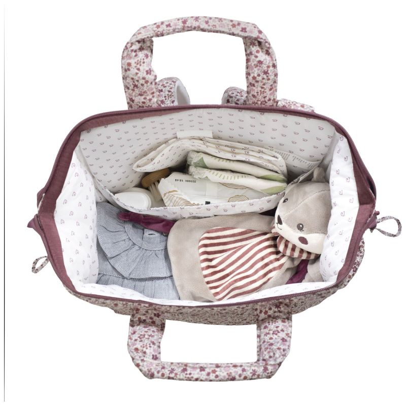 Sac à dos à langer Cherry Fleurs Pasito a pasito Produit 7