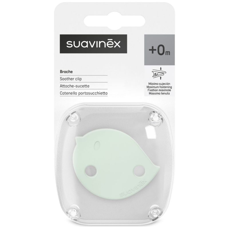 Attache sucette chaîne Birdies Vert Suavinex Packaging 6