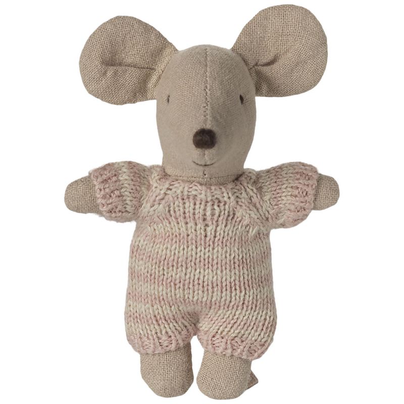 Bébé souris dans la nacelle Rose Maileg Produit 3