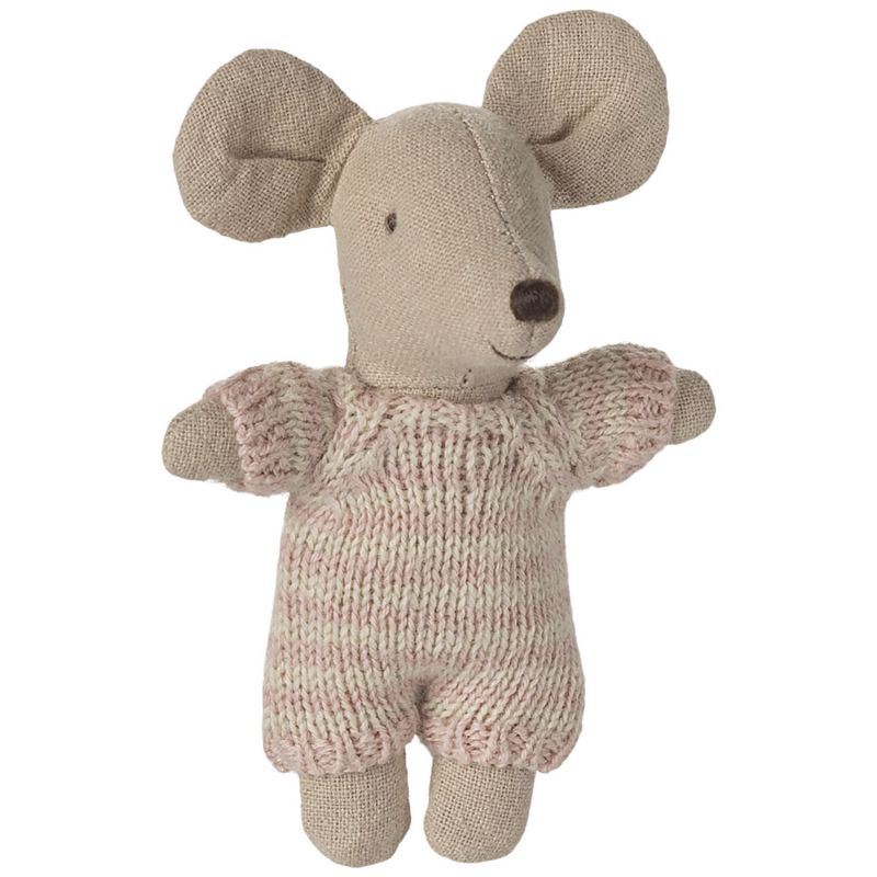 Bébé souris dans la nacelle Rose Maileg Produit 4