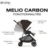 Poussette Citadine Ultra Légère Melio Carbon 2026 Chocolate Brown Cybex Produit 4