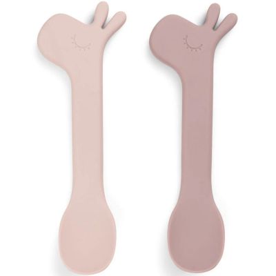 Lot de 2 cuillères en silicone Lalee Rose