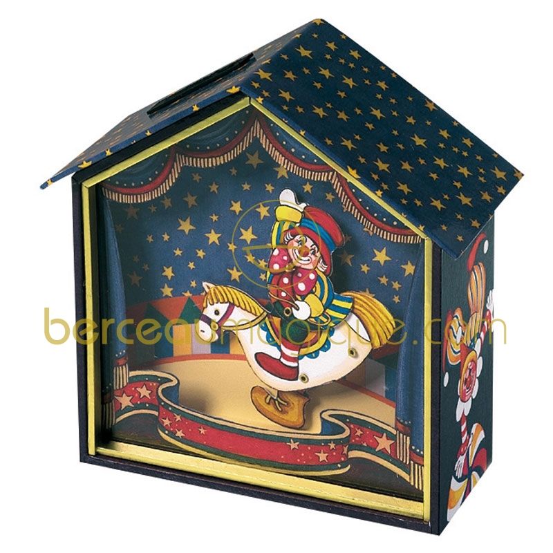 Tirelire musicale Clown Trousselier