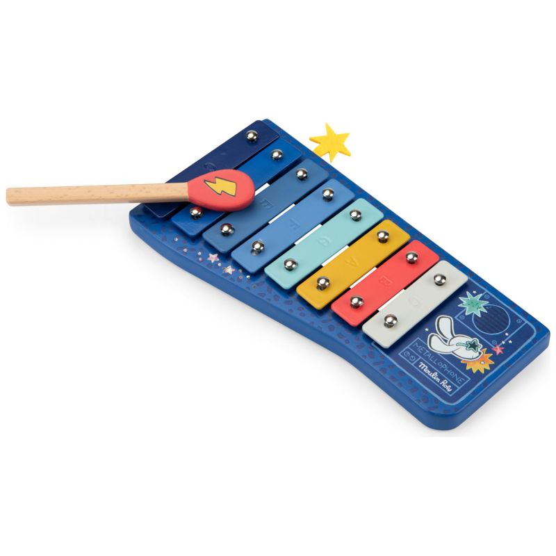 Métallophone Puce & Pilou Moulin Roty Produit 4