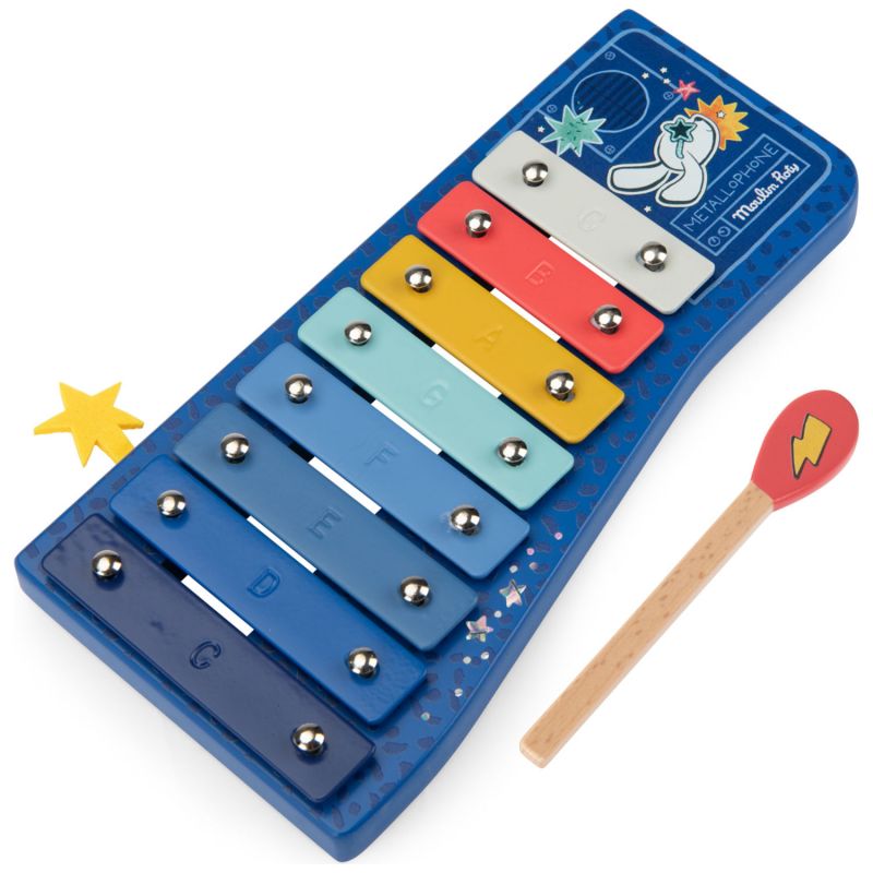 Métallophone Puce & Pilou Moulin Roty Produit 5