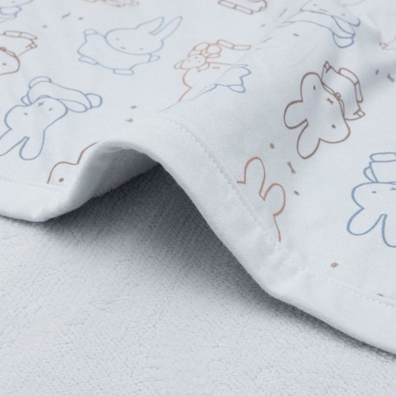 Couverture Miffy Moments Cloudy Blue (75 x 100 cm) Jollein Produit 5