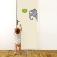 Sticker de porte éléphant (côté droit)  par Série-Golo