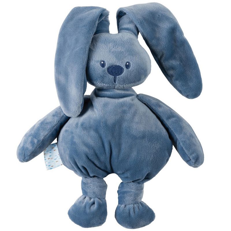 Peluche lapin Lapidou bleu (36 cm) Nattou