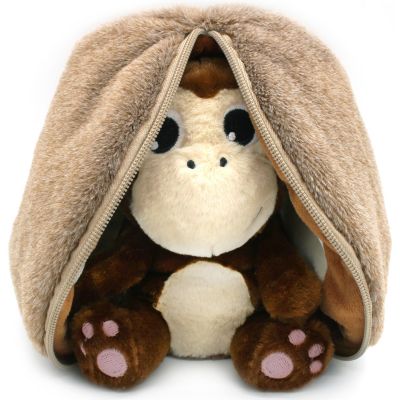 Peluche Les Flipetz Coconet le singe/Noix de coco  par Les Déglingos