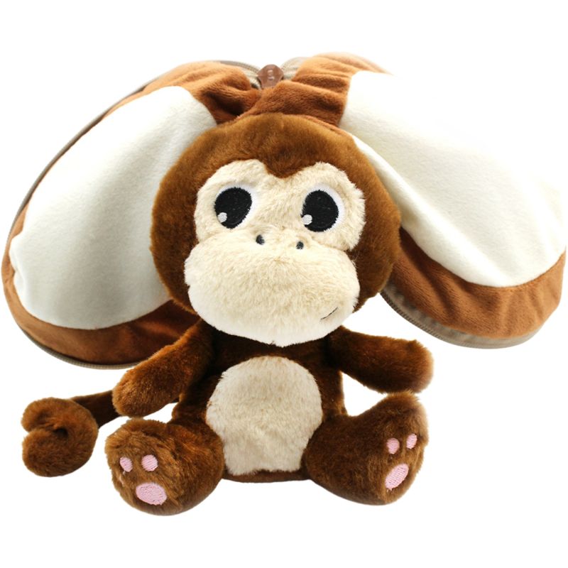 Peluche Les Flipetz Coconet le singe-Noix de coco Les Déglingos Produit 7