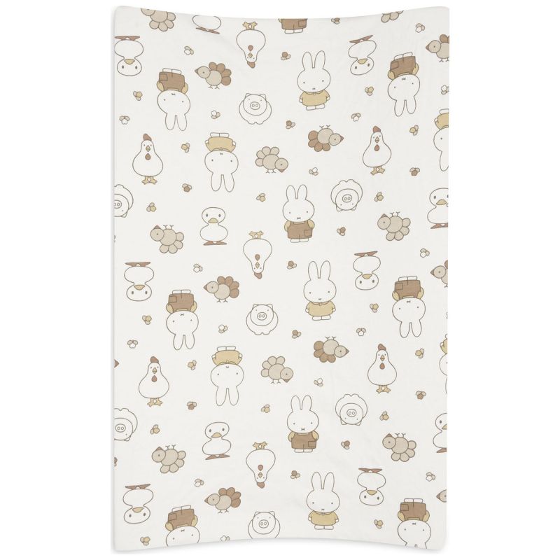 Housse de matelas à langer en jersey Miffy Family Farm (50 x 70 cm) Jollein Produit 4