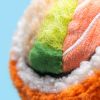 Peluche Amuseable Codhi le Sushi californien (9 cm) Jellycat Ambiance 2