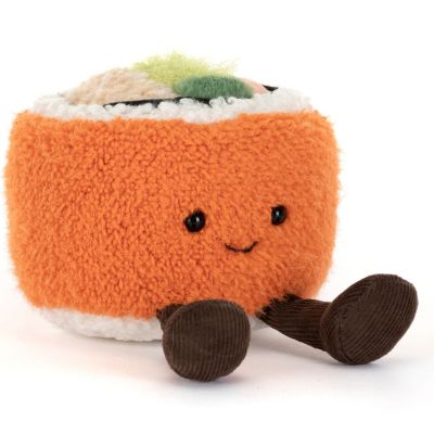 Peluche Amuseable Codhi le Sushi californien (9 cm) Jellycat