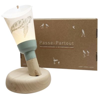 Coffret lampe nomade 5 en 1 - Tortue de mer - Sauge