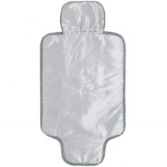 Tapis à langer Sense vert d'eau