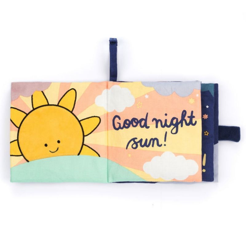 Livre en tissu Hello Moon Jellycat Produit ouvert 3