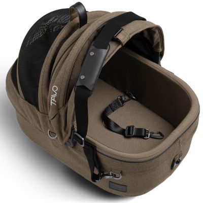 Siège auto et caisse de transport pour animaux de compagnie MAEVE SMALL FLEX BRINDLE
