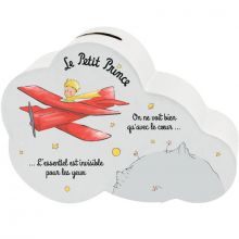 Tirelire Le Petit Prince nuage avion  par Le Petit Prince