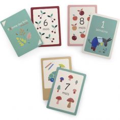 Cartes Mes 12 premiers mois Pomme des Bois