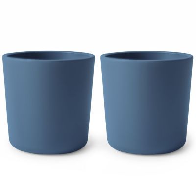 Lot de 2 gobelets Twilight Blue Mushie