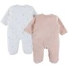 Lot de 2 pyjamas Velours Girafe & fleurs (6 mois) Noukie's Produit 3