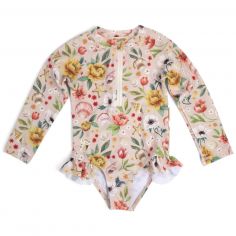Maillot de bain anti-UV Ocean Blossom (3-4ans) - Filibabba