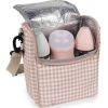 Sac repas isotherme I Love Vichy rose (7 L) Walking Mum Produit 2