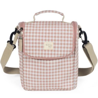 Sac repas isotherme I Love Vichy rose (7 L)