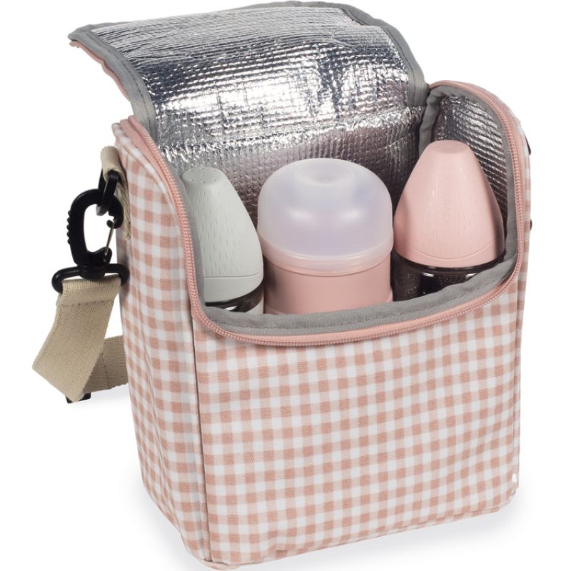 Sac repas isotherme I Love Vichy rose (7 L) Walking Mum Produit 2