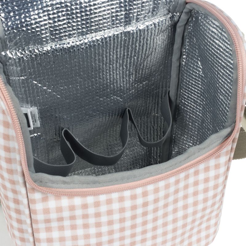 Sac repas isotherme I Love Vichy rose (7 L) Walking Mum Produit 6
