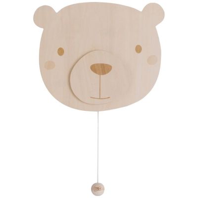 Applique murale en bois Wonder Ours