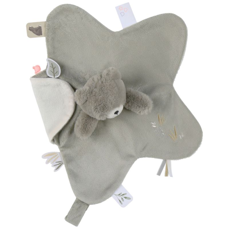 Doudou attache sucette Ours Orso Noukie's Produit 3