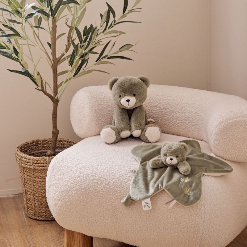 Doudou attache sucette Ours Orso Noukie's Ambiance 4