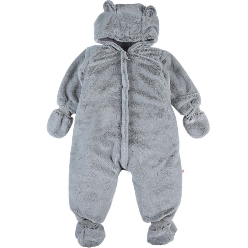 Combinaison pilote Mix & Match gris clair (6-12 mois) Noukie's