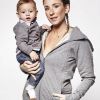 Sweat du parent pour porté bébé gris chiné (taille XS)  par Love Radius