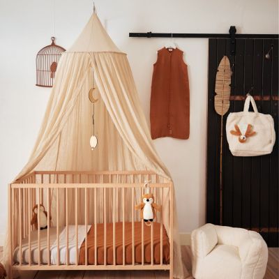 Grande flèche de lit blanche (pour ciel de lit 245 cm) - Reconditionné