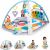 Variation Multicolore du produit Tapis d'éveil Kickin’ Tunes 4 en 1 de la marque Baby Einstein