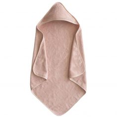 Cape de bain en coton bio Blush - Mushie