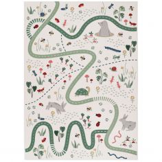 Tapis de jeu rectangulaire Garden Life (123 x 180 cm) - Nattiot