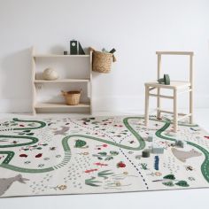 Tapis de jeu rectangulaire Garden Life (123 x 180 cm)