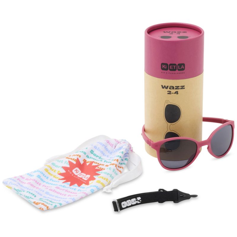 Lunettes de soleil Wazz Framboise (2-4 ans) KI et LA Packaging 9