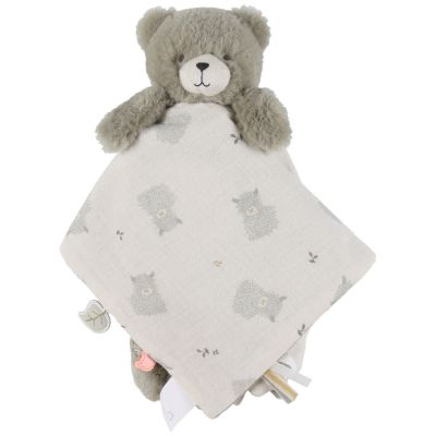 Doudou Ours réversible Jour et Nuit Orso Noukie's