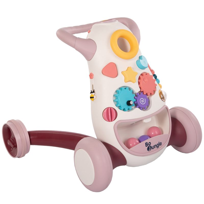 Chariot de marche Jumpy rose Bo Jungle